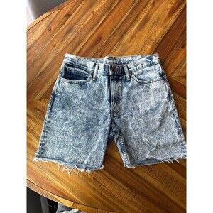 Acid Wash Cut-off Jean Shorts